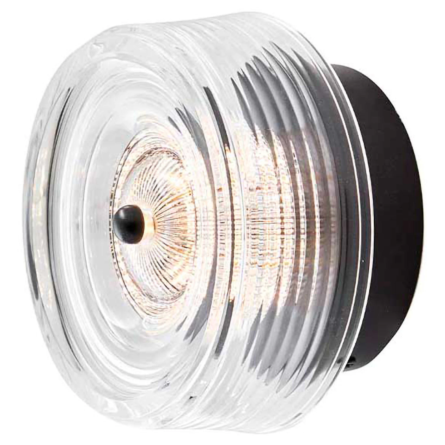 Loom Design Glow V&auml;gglampa &Oslash;16 Cm - V&auml;gglampor Akryl Svart