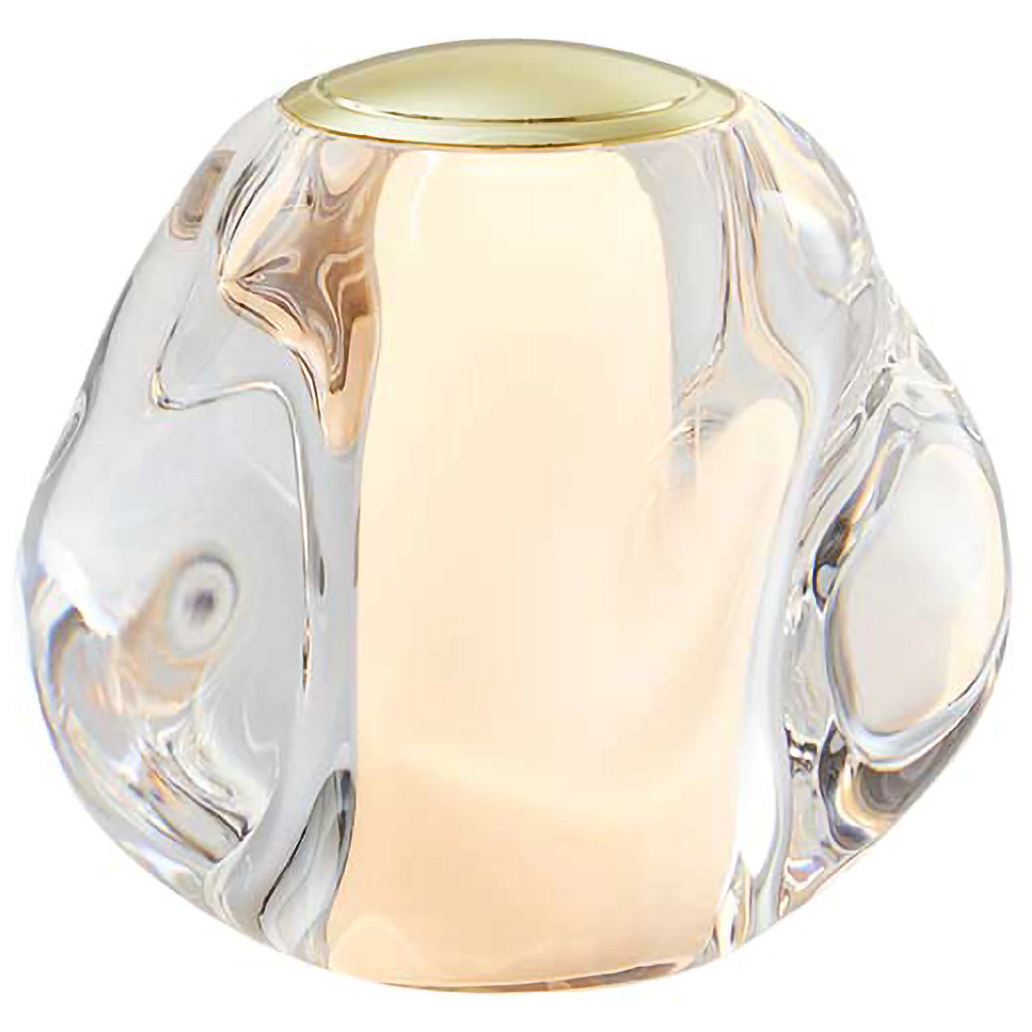 Loom Design Ice Ball Bordslampa - Portabla lampor Akryl Guld