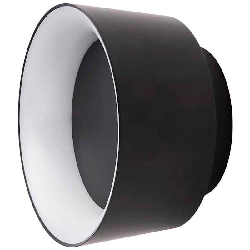 Cookie Vägglampa / Taklampa Ø15 cm, Svart