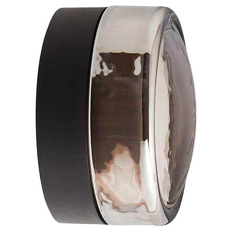 Otto Convex Vägglampa Ø13 cm, Smoked