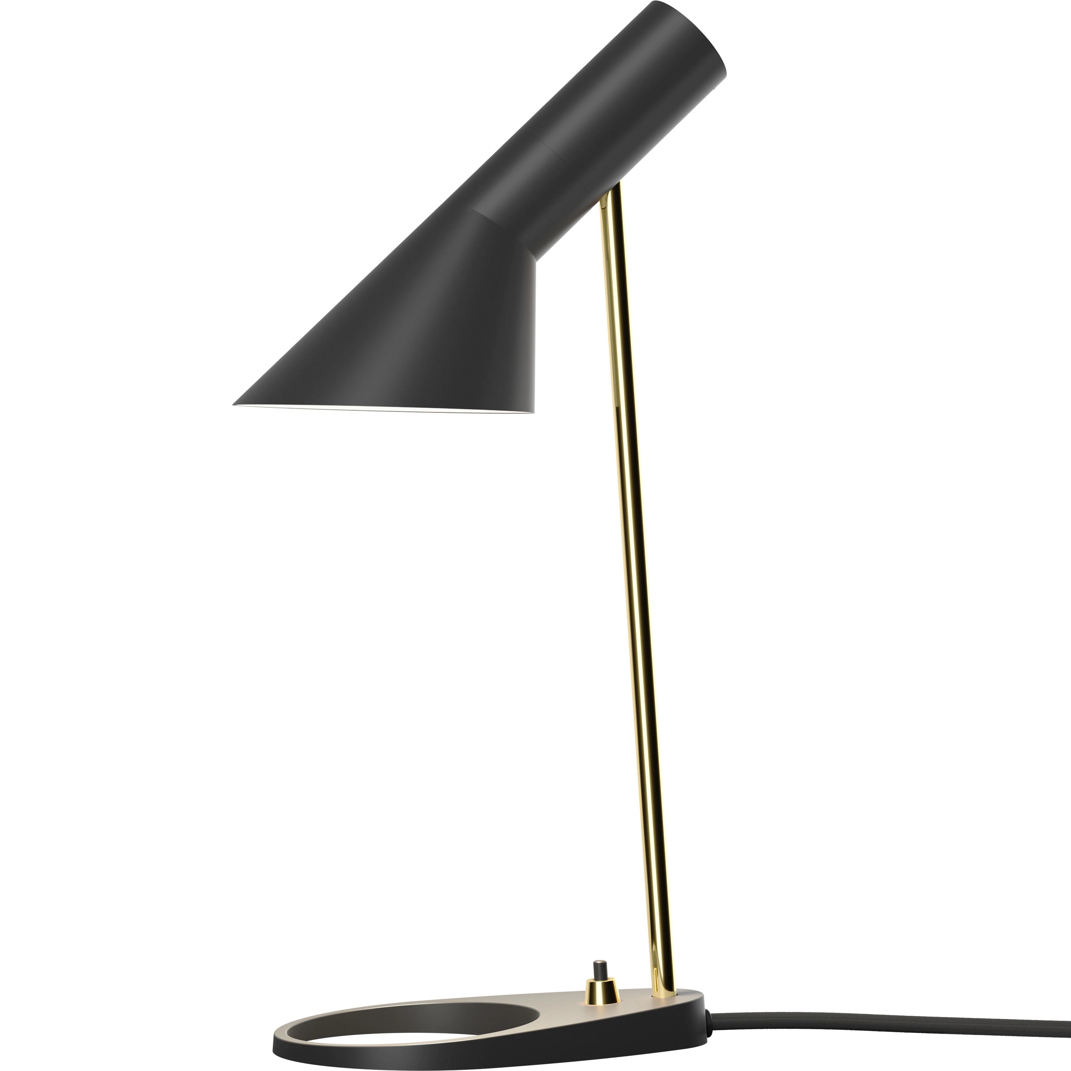 Louis Poulsen Aj Mini Bordslampa / - Bordslampor M&auml;ssing Svart