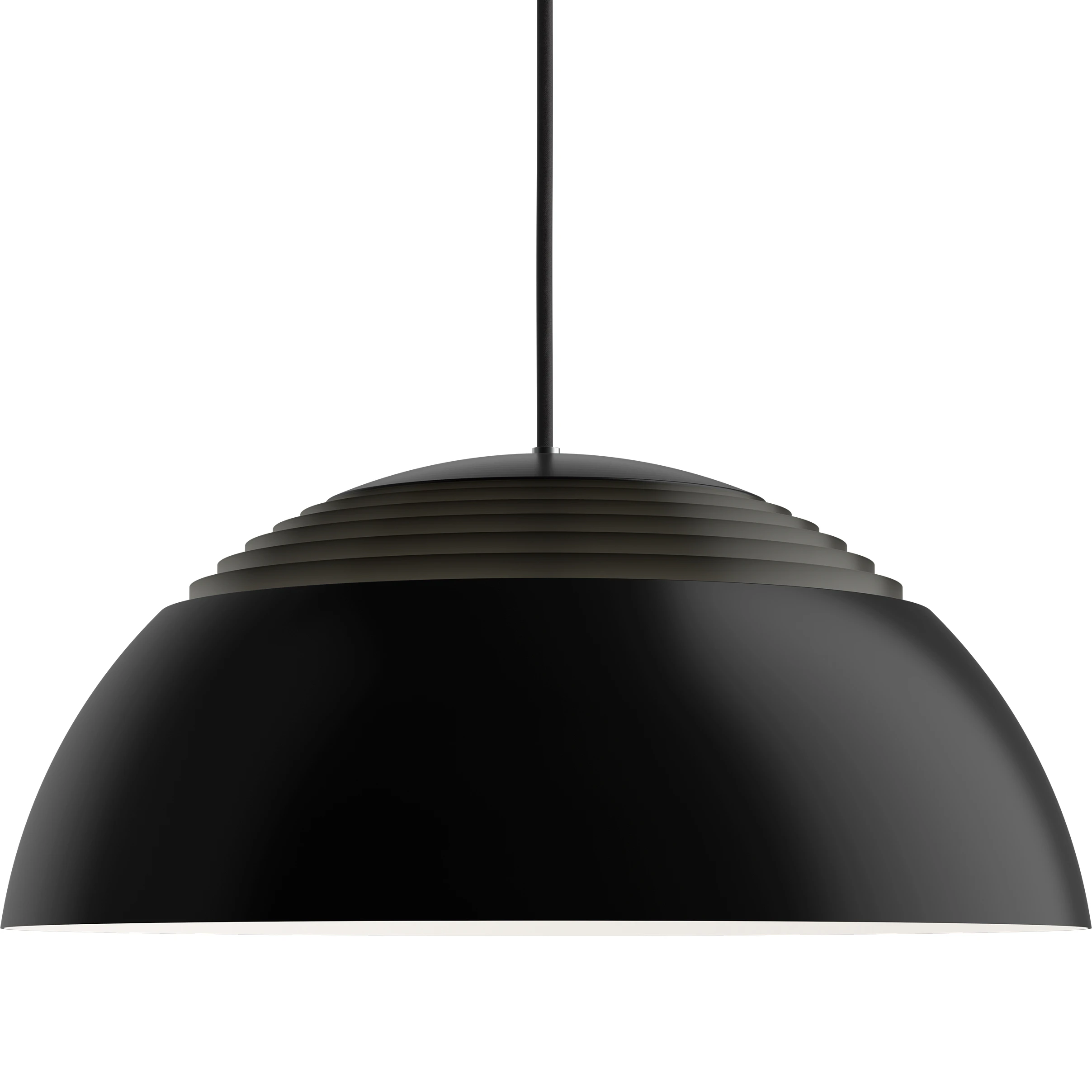 Louis Poulsen Aj Royal Pendel 500 Mm 2700k Phase Dimming - Pendellampor Stål Svart