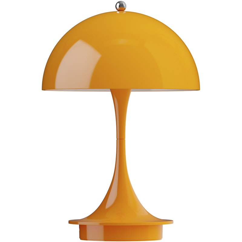 Panthella 160 Bordslampa Portabel, Opaque Orange