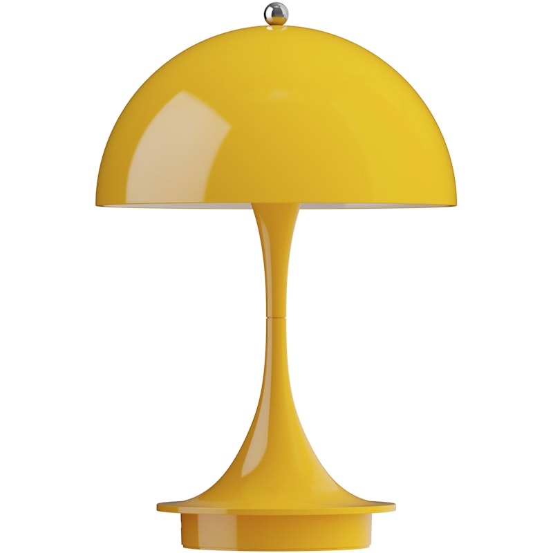 Panthella 160 Bordslampa Portabel, Opaque Yellow