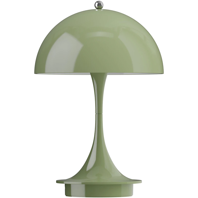 Panthella 160 Bordslampa Portabel V3, Opaque Moss Green