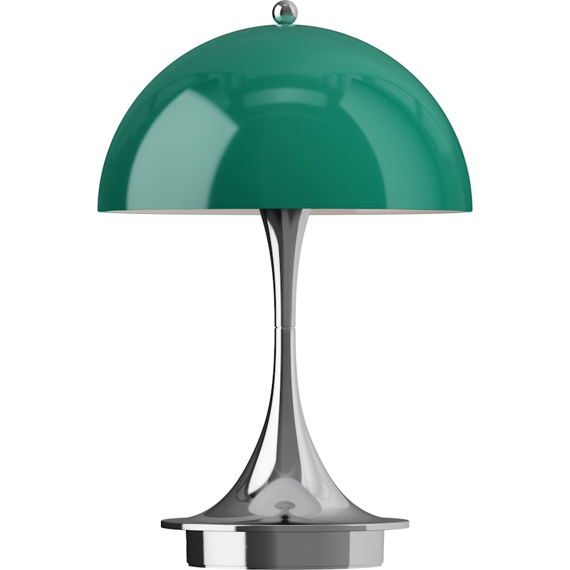 Panthella 160 Bordslampa Portabel V3, Original Opal Green