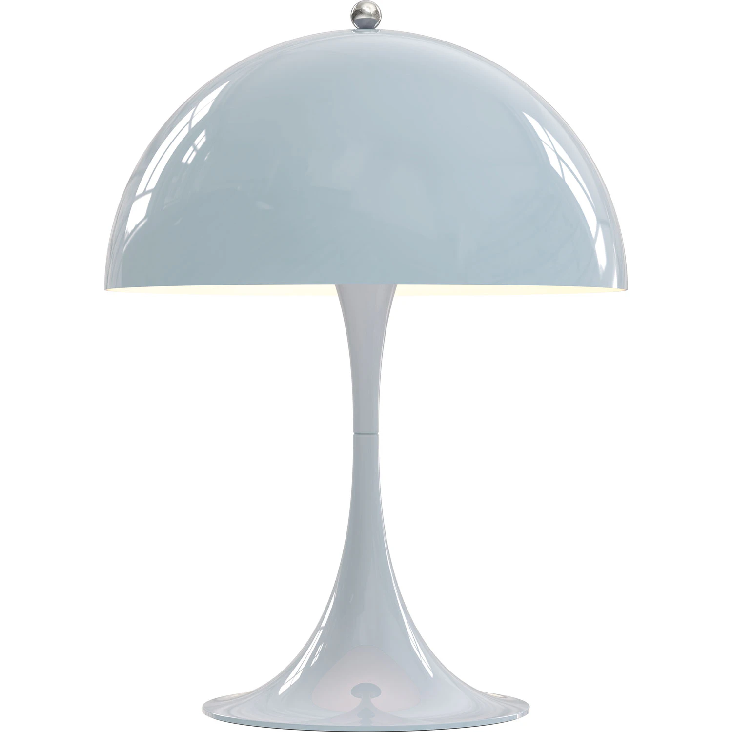 Louis Poulsen Panthella 250 Bordslampa - Bordslampor utomhus St&aring;l Pale Blue