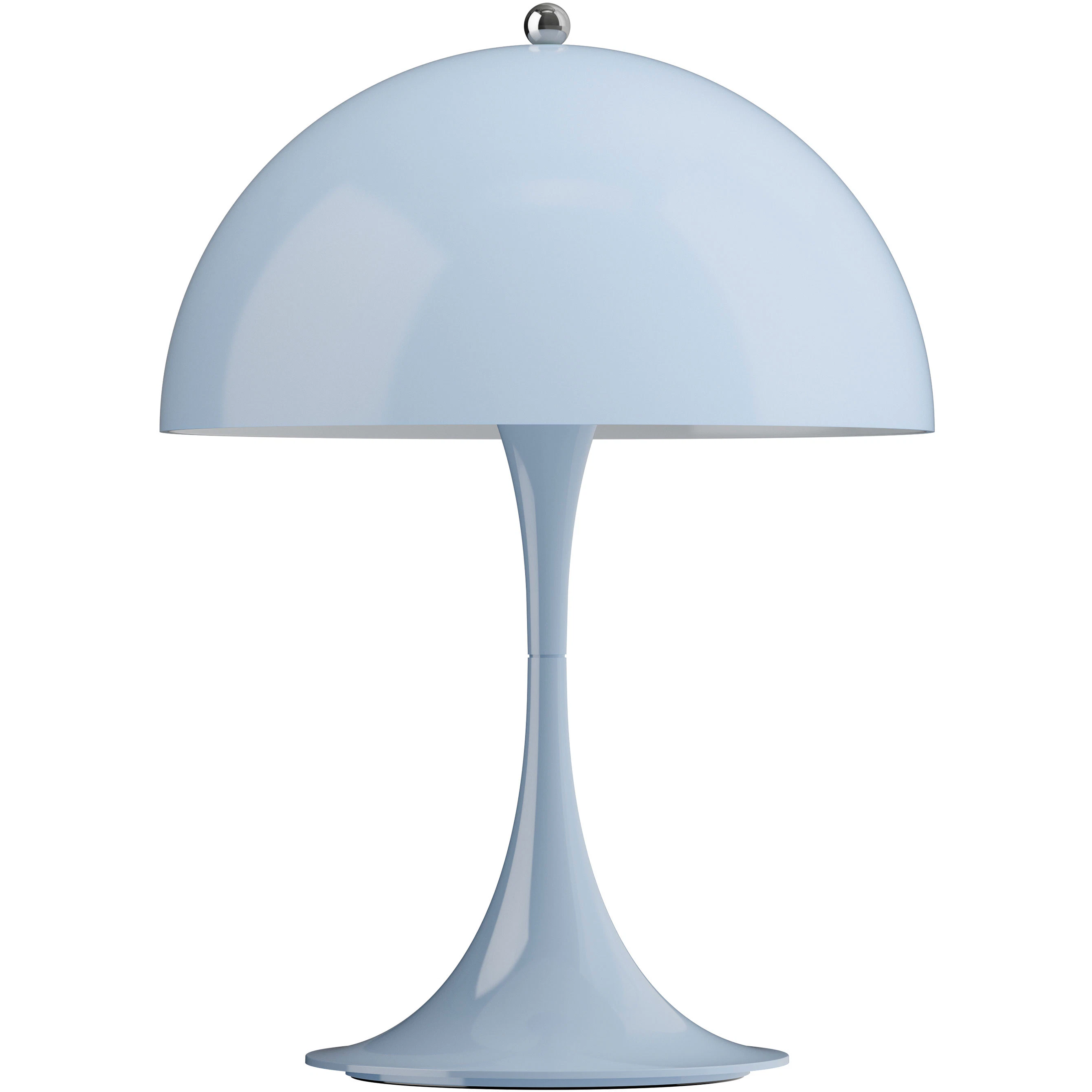 Louis Poulsen Panthella 250 Bordslampa Portabel - Bordslampor utomhus Akryl Opal Pale Blue