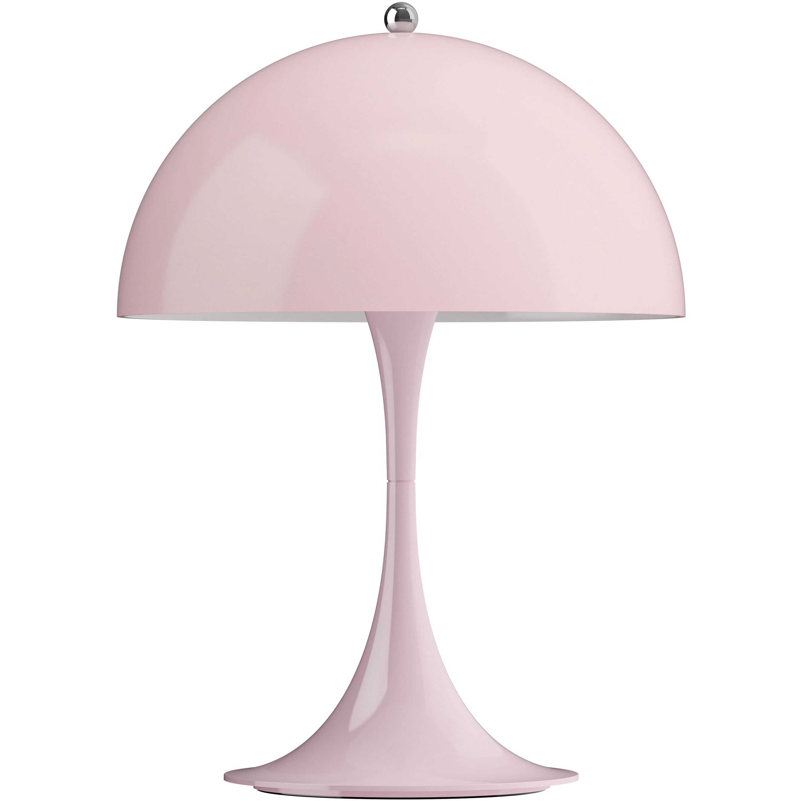 Louis Poulsen Panthella 250 Bordslampa Portabel - Bordslampor utomhus Akryl Opal Pale Rose