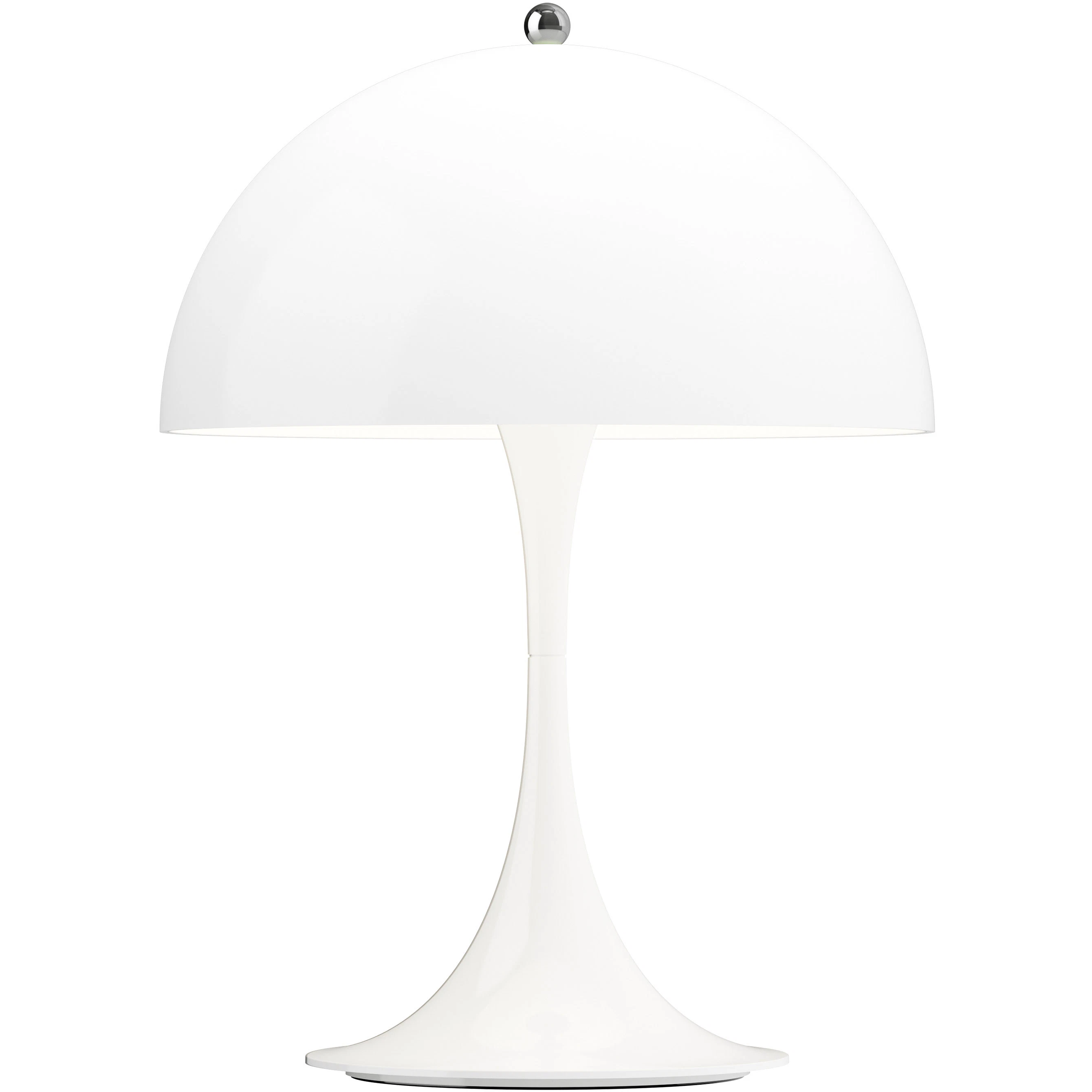 Louis Poulsen Panthella 250 Bordslampa Portabel - Bordslampor utomhus Akryl Opalvit