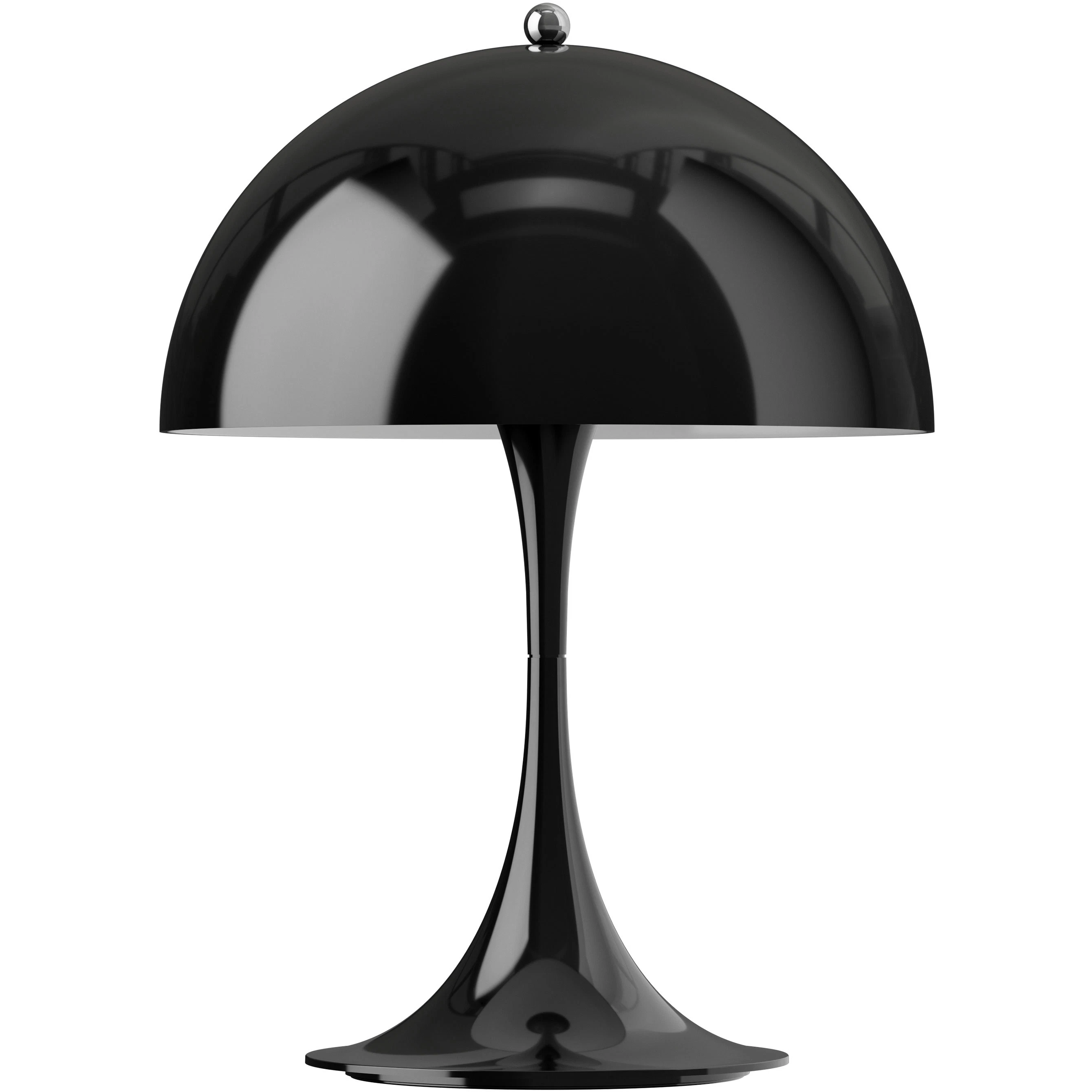 Louis Poulsen Panthella 250 Bordslampa Portabel - Bordslampor utomhus Polykarbonat Opaque Black