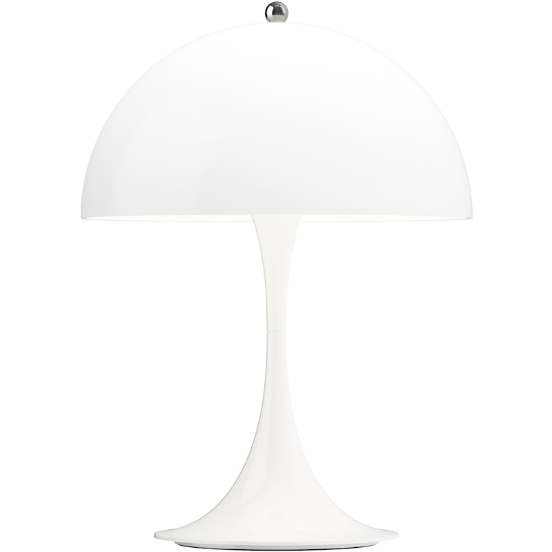 Panthella 250 Bordslampa Portabel, Opalvit