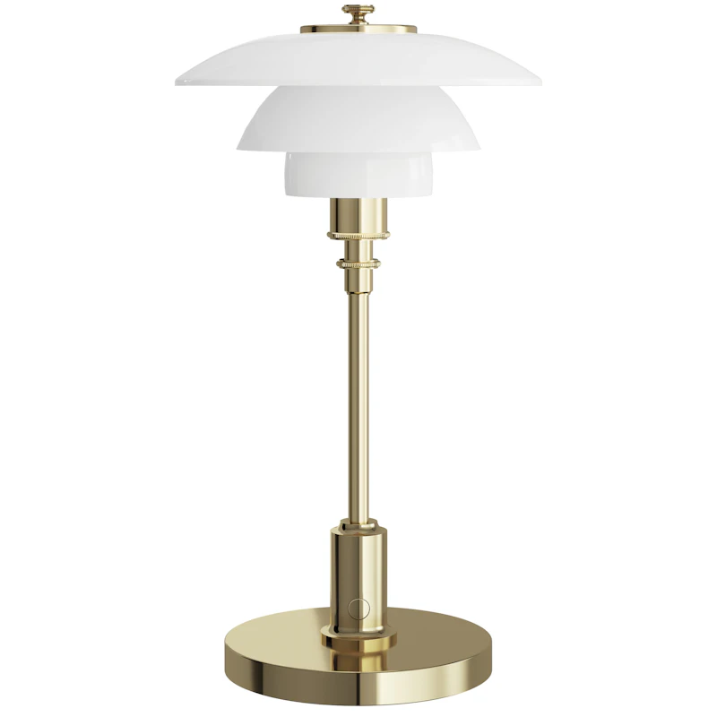 PH 1/1 Portabel Lampa, Mässing Metalliserad