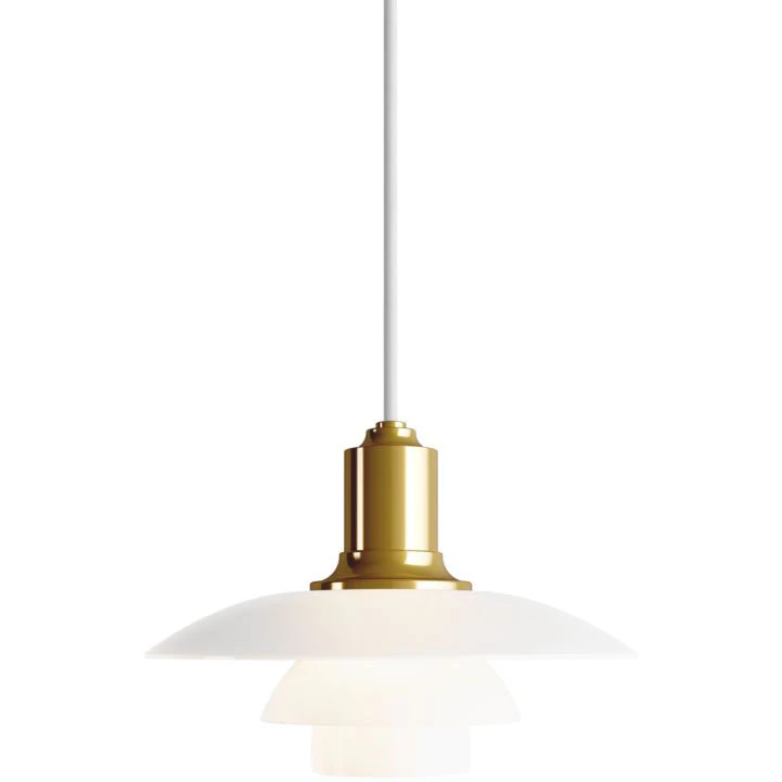 Louis Poulsen Ph 2/1 Pendel - Pendellampor Aluminium Mässing