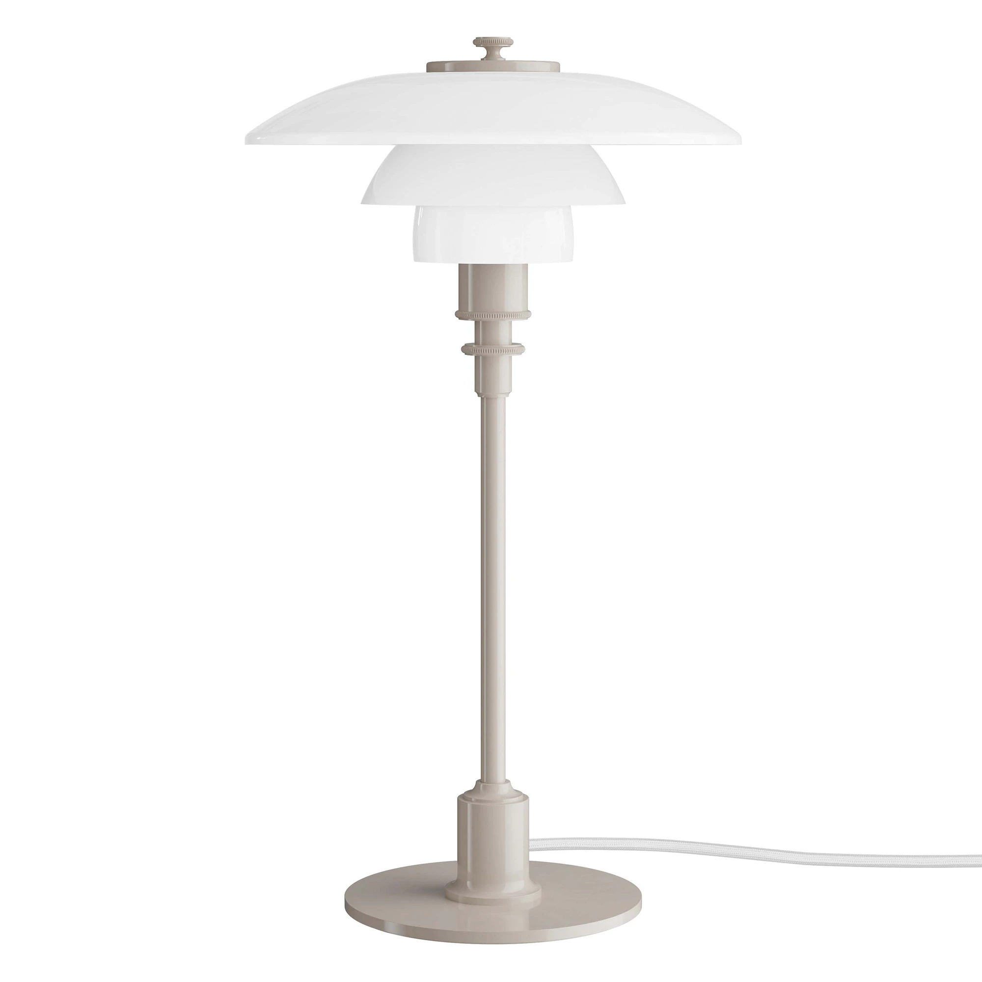 Louis Poulsen Ph 2/1 Bordslampa - Bordslampor Munbl&aring;st Opalglas Glossy Beige
