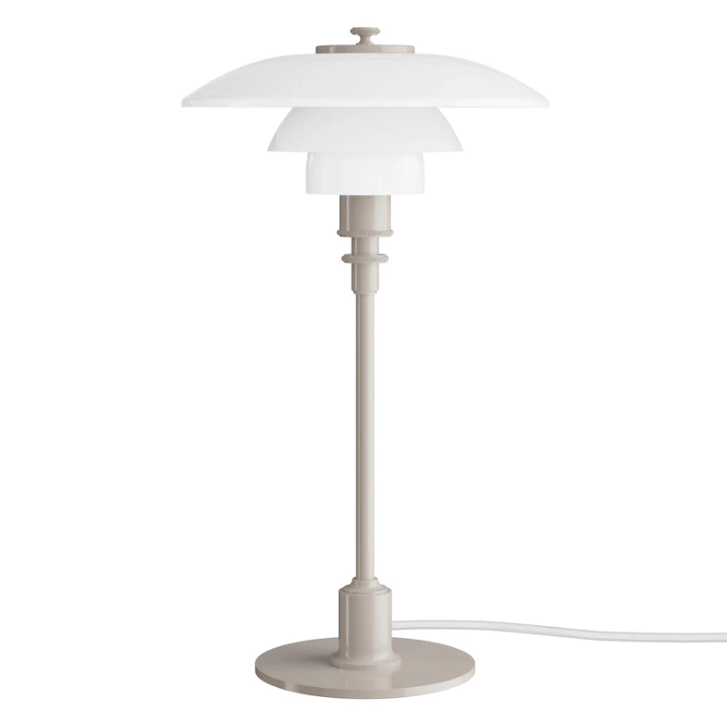 PH 2/1 Bordslampa, Glossy Beige