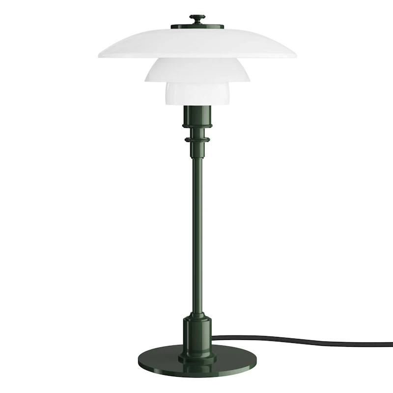 PH 2/1 Bordslampa, Glossy Deep Green