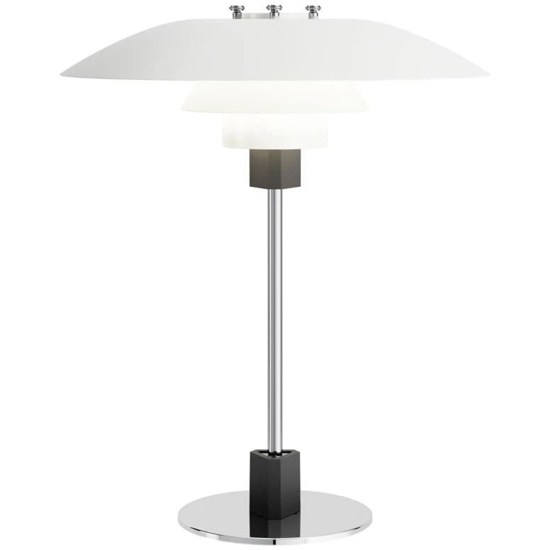 Louis Poulsen Ph 4/3 Bordslampa - Bordslampor Stål Vit