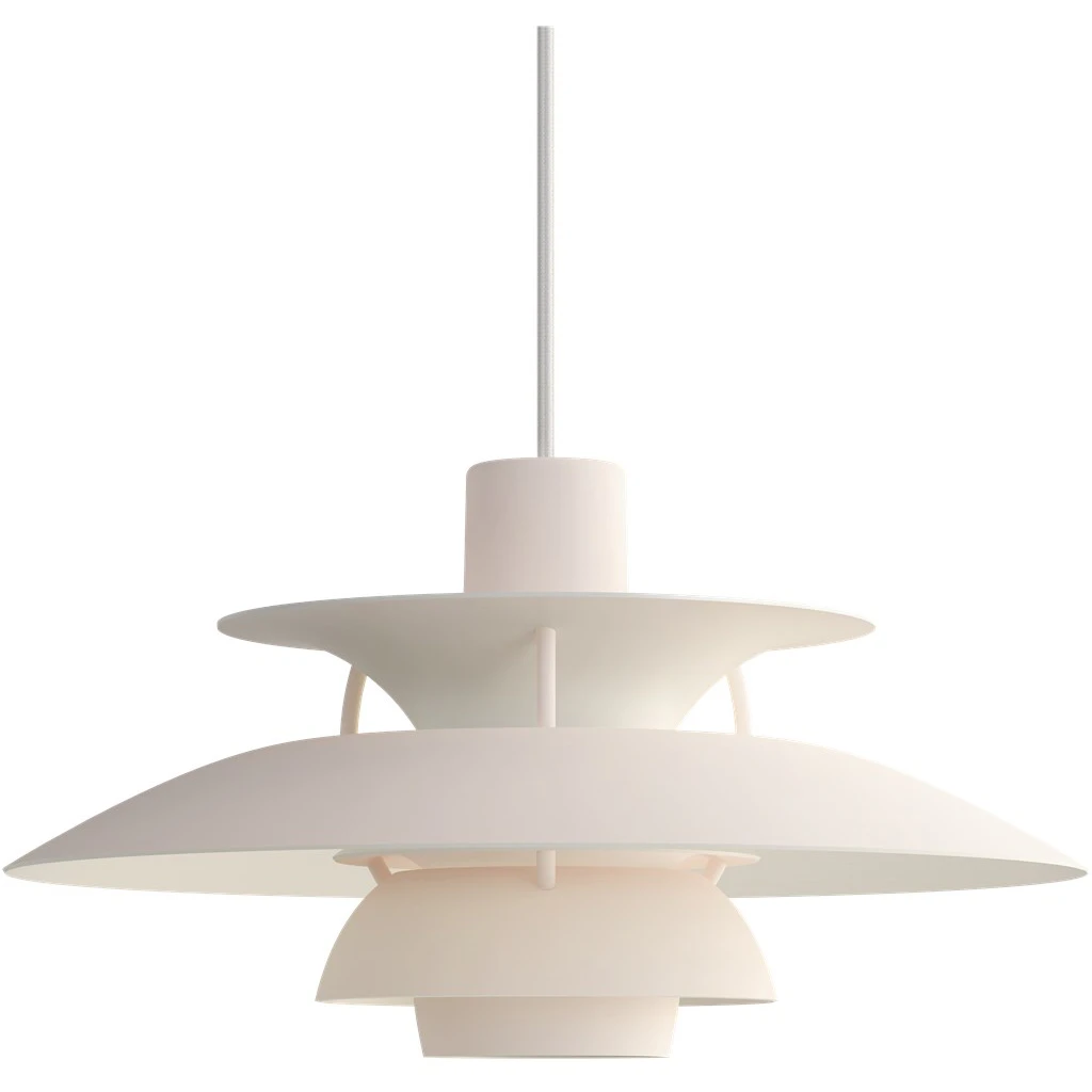 Louis Poulsen Ph 5 Mini Pendel - Pendellampor Monochrome Pale Blush