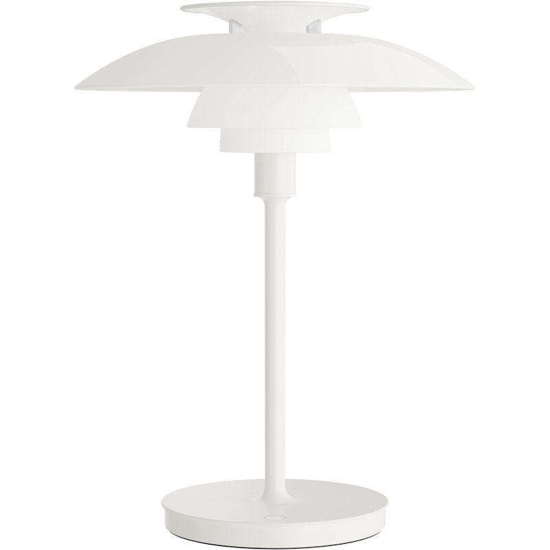 PH 80 Bordslampa Portabel, Opalvit
