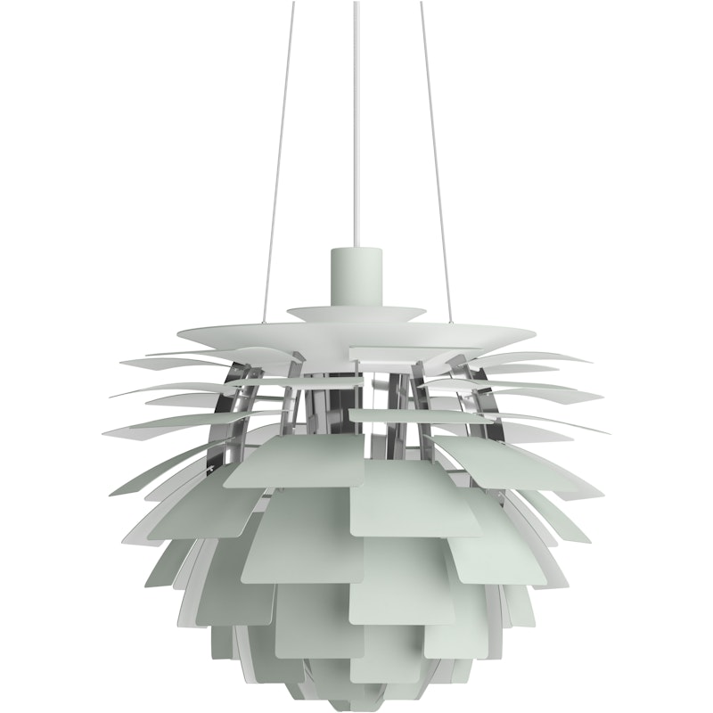 PH Artichoke Pendel 48 cm, Krom / Dusty Green