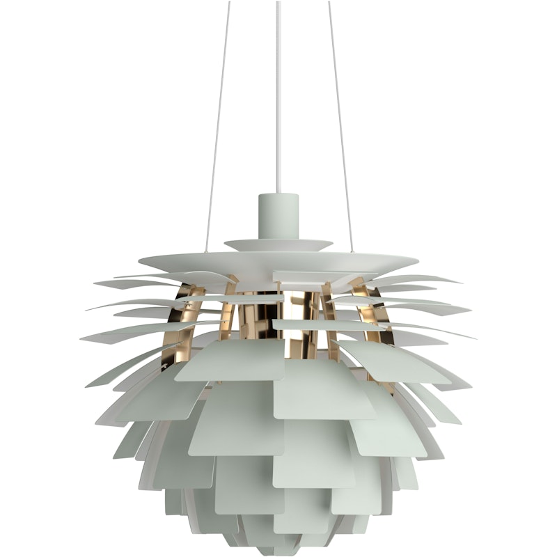 PH Artichoke Pendel 48 cm, Mässing / Dusty Green