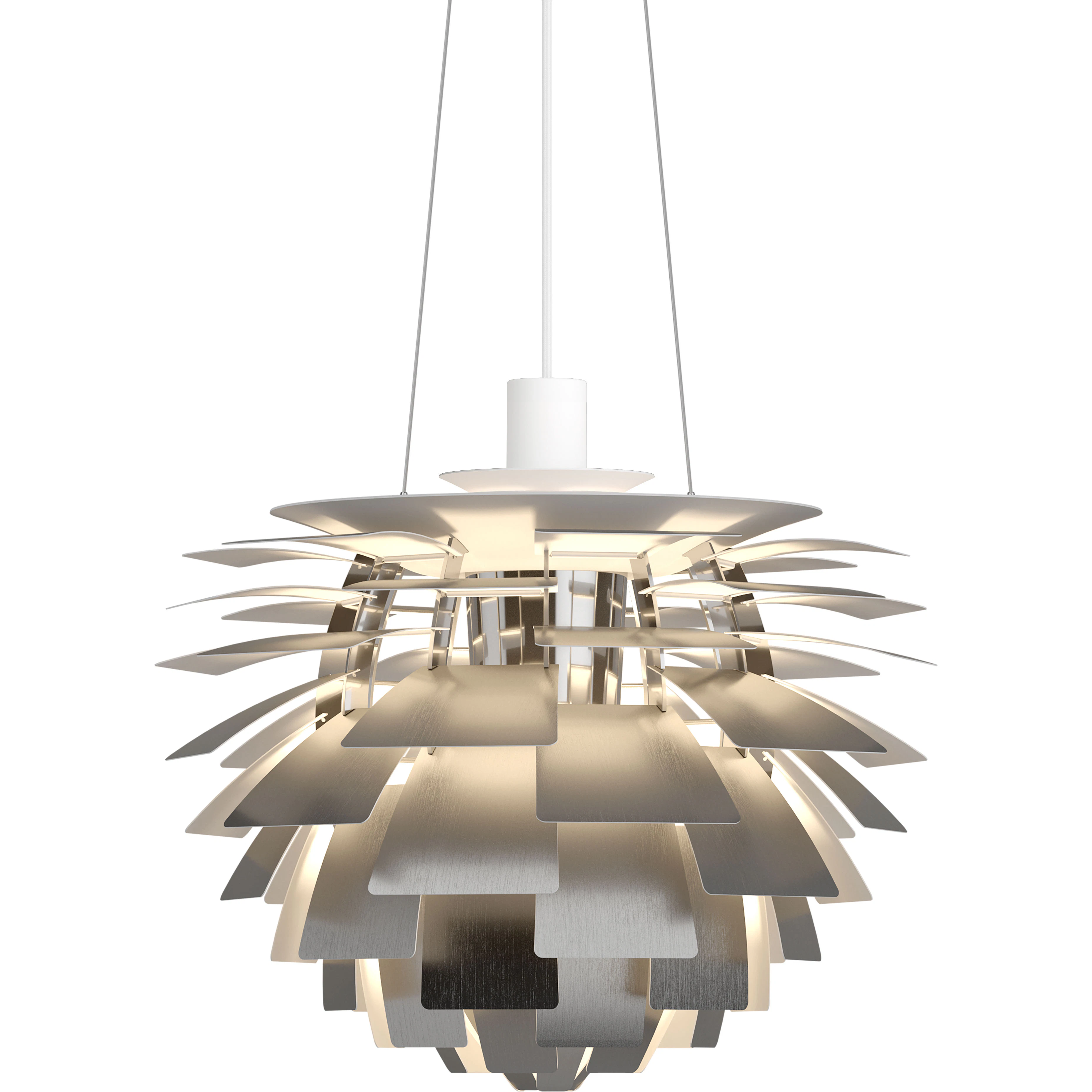 Louis Poulsen Ph Artichoke Pendel 480 Mm - Pendellampor Aluminium Rostfritt Stål