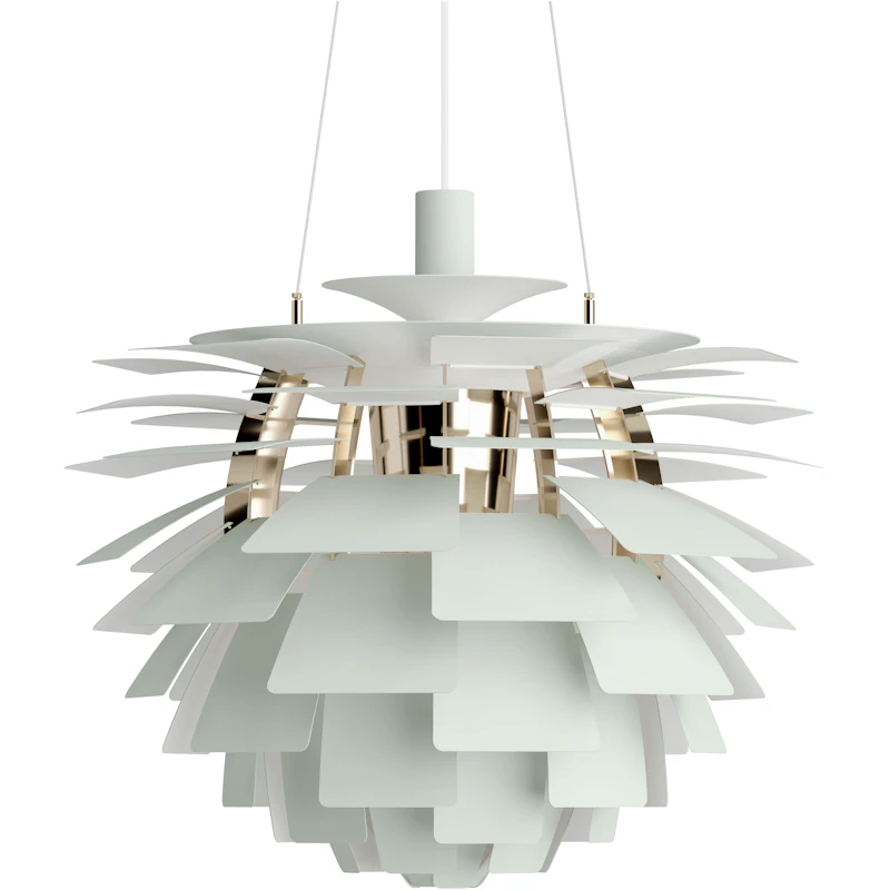 PH Artichoke Pendel 60 cm, Mässing / Dusty Green