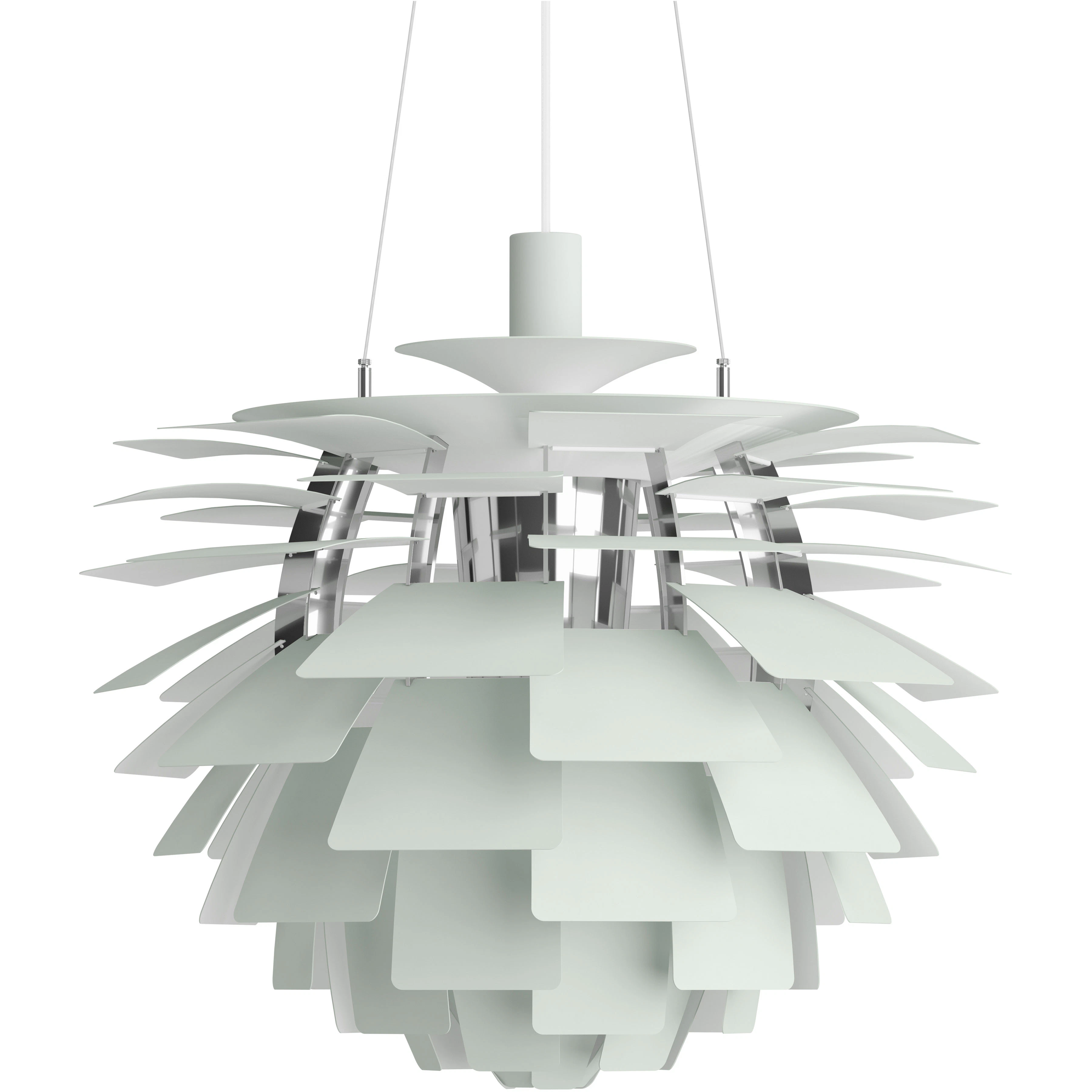 Louis Poulsen Ph Artichoke Pendel 60 Cm / Dusty Green - Pendellampor Krom