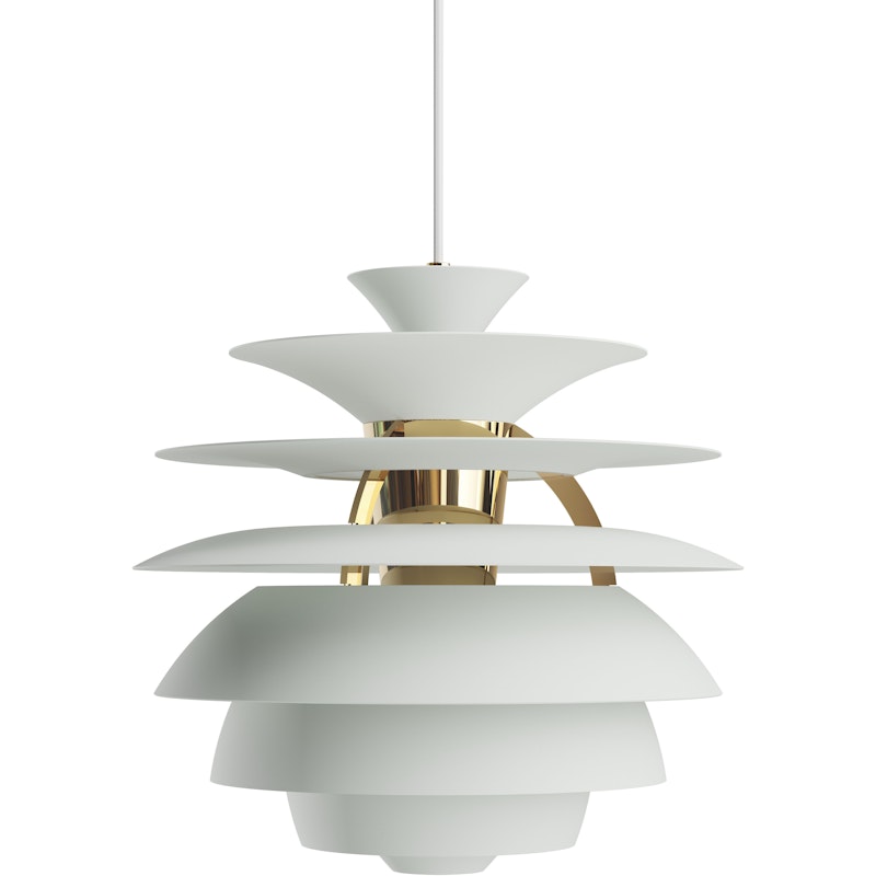 PH Snowball Pendel, Dusty Green / Mässing