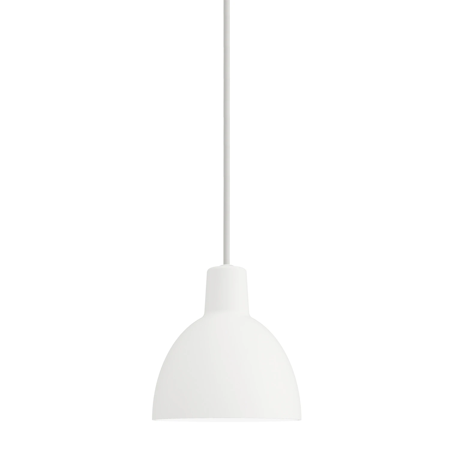 Louis Poulsen Toldbod Pendel 17 Cm - Pendellampor Aluminium Vit