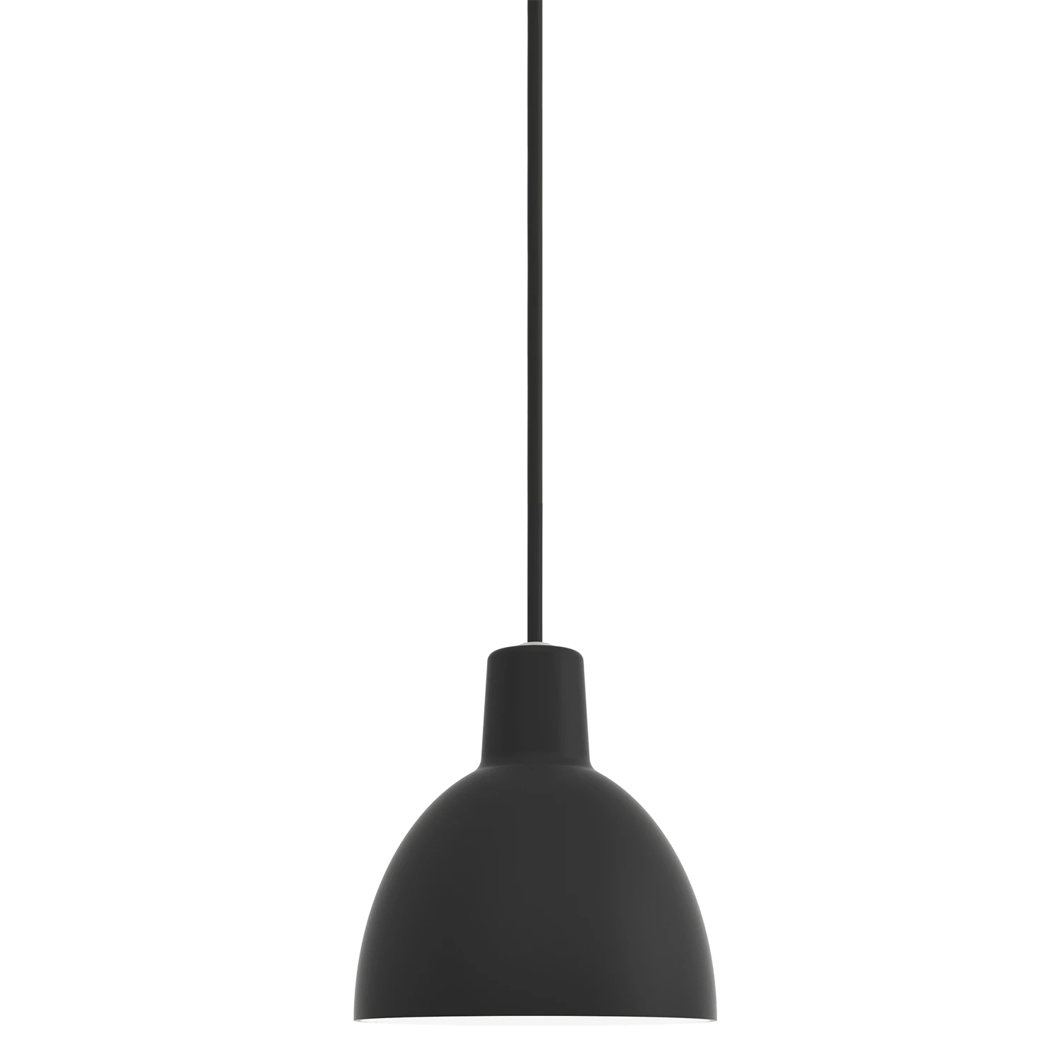 Louis Poulsen Toldbod Pendel 17 Cm - Pendellampor Aluminium Svart