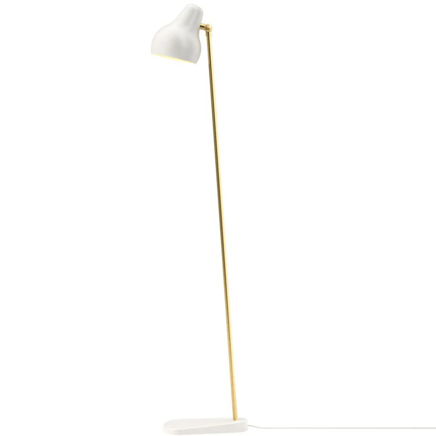 Louis Poulsen Vl38 Golvlampa / - Golvlampor M&auml;ssing Vit
