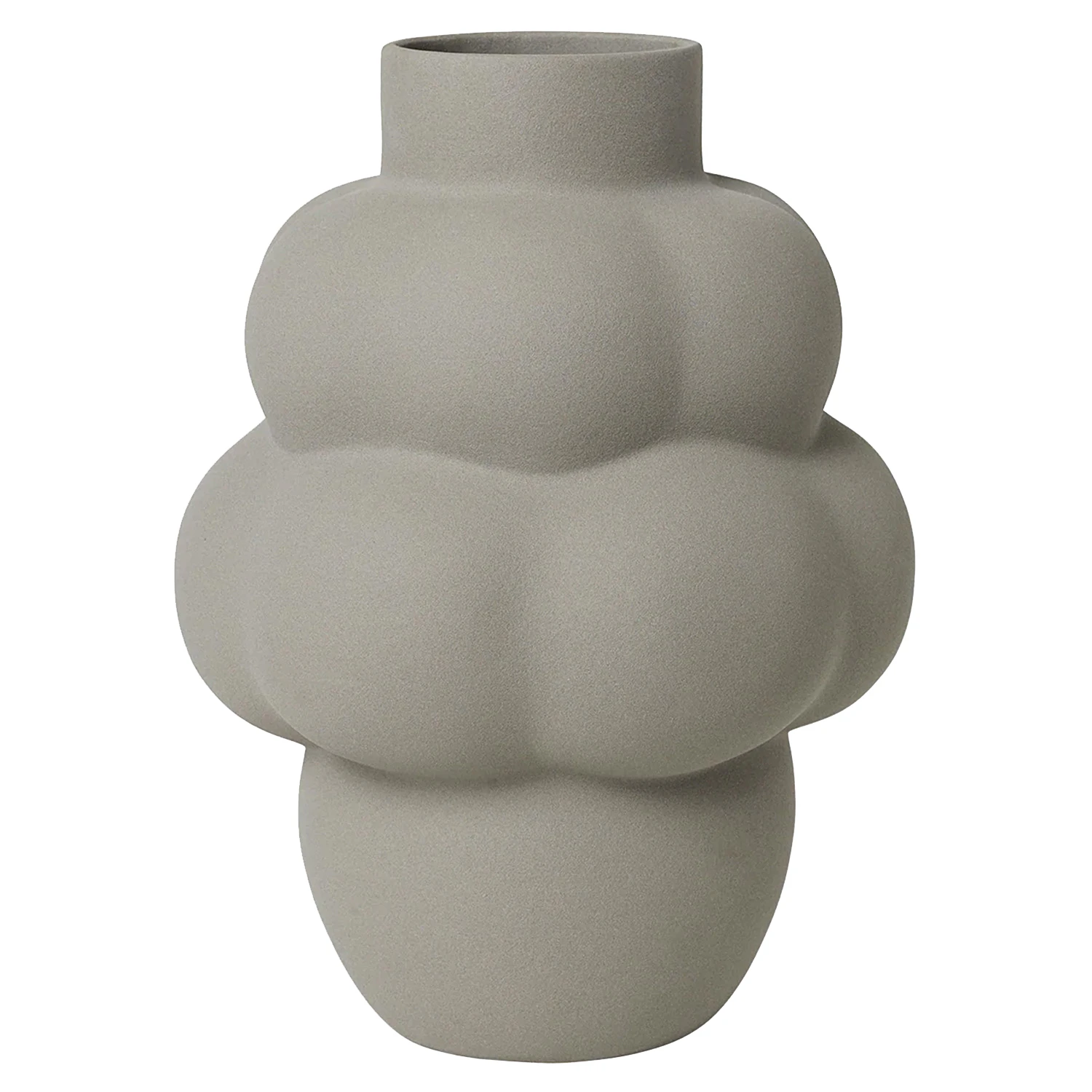 Louise Roe Balloon Petit Vas 18 Cm - Vaser Keramik Sanded Grey