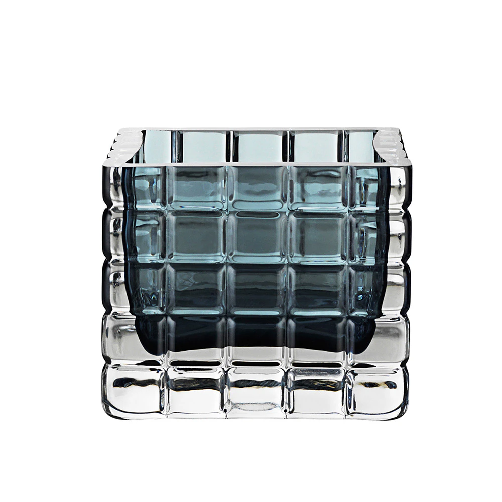 Louise Roe City Light 1 Ljuslykta - Ljuslyktor Munst Glas Bl&aring;