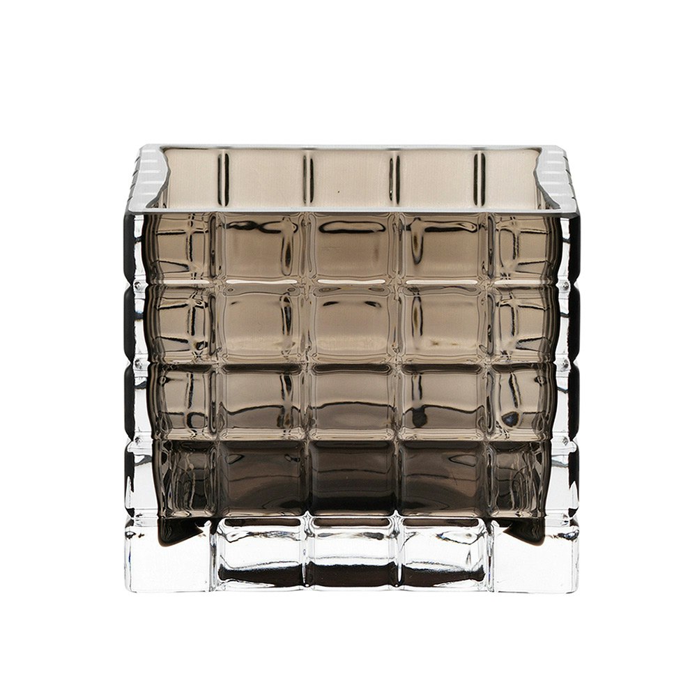 Louise Roe City Light 1 Ljuslykta R&ouml;k - Ljuslyktor Munbl&aring;st Glas Smoke