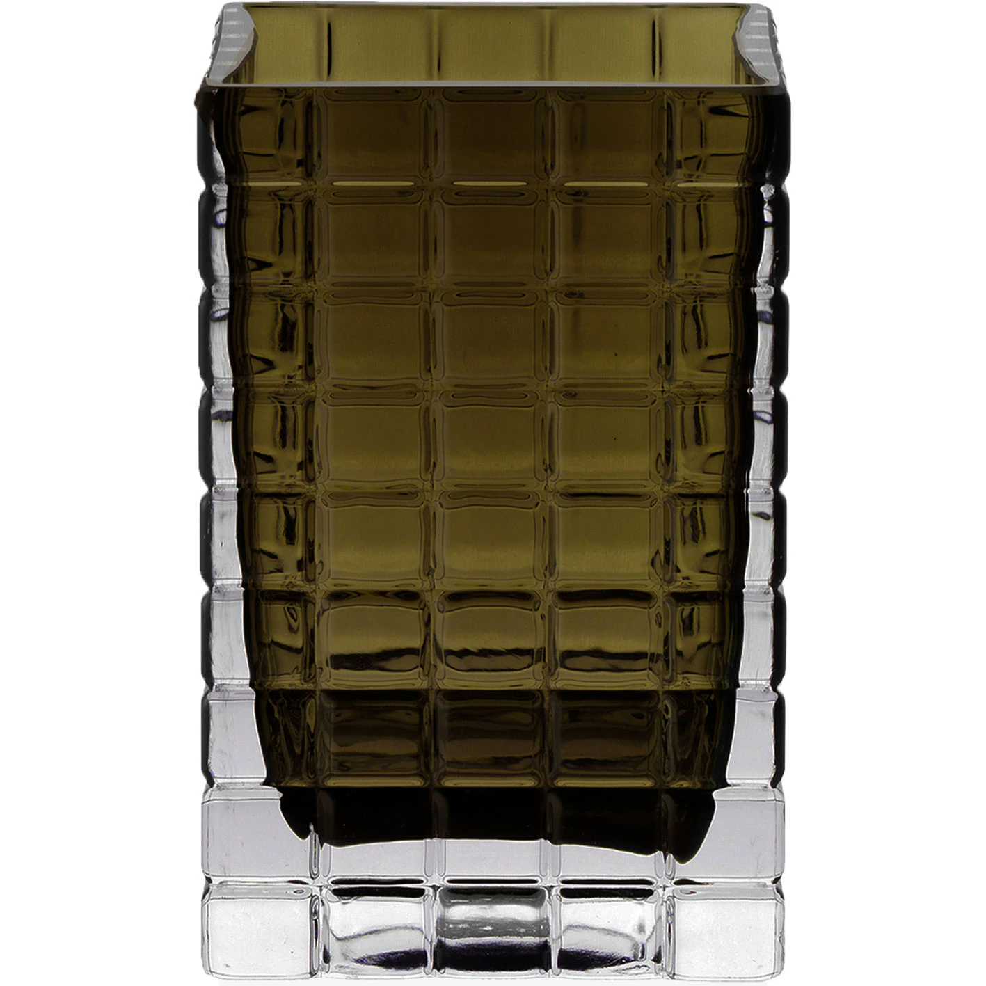 Louise Roe City Light 3 Ljuslykta Oliv - Ljuslyktor Munbl&aring;st Glas Olivgr&ouml;n