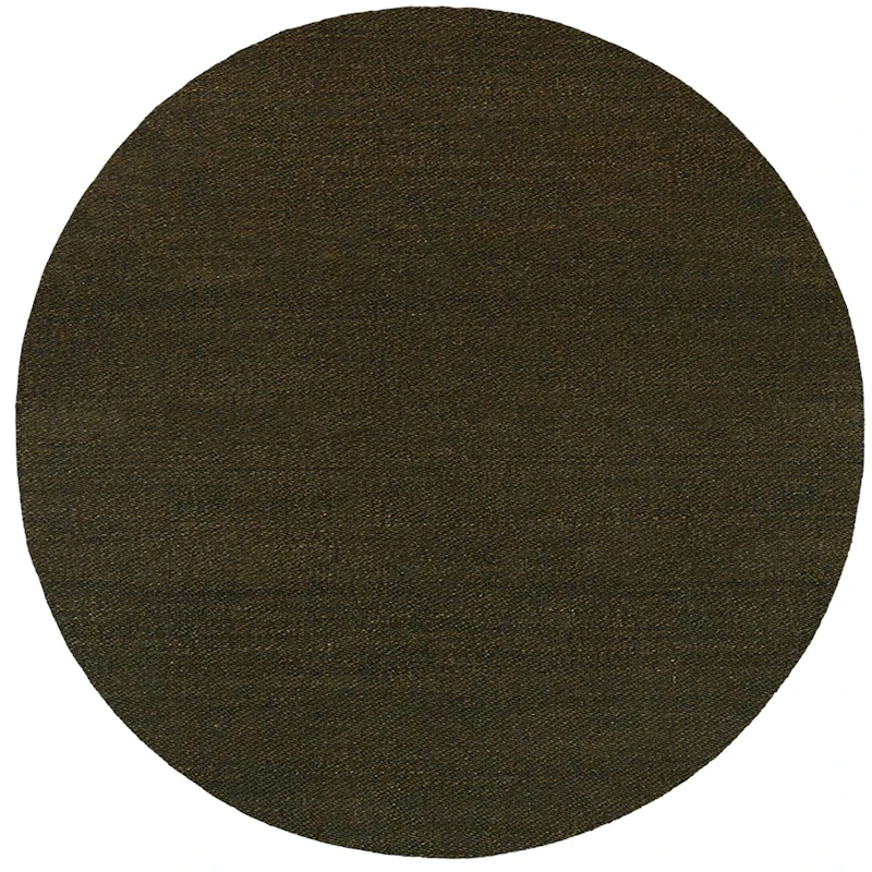 Found 05 Matta Ø220 cm, Mossgrön