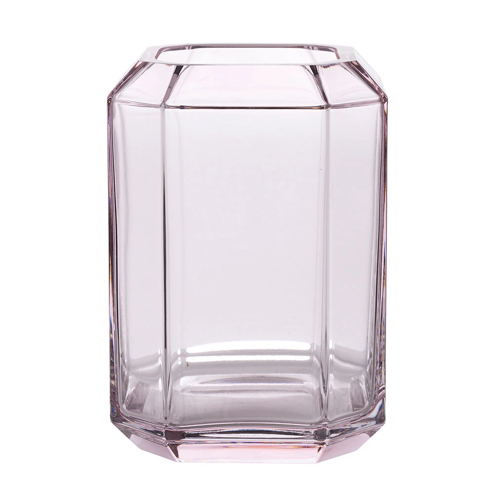 Louise Roe Jewel Medium Vas 14x20 Cm - Vaser Munblåst Glas Rose