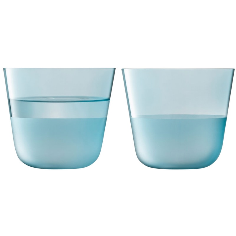 Arc Contrast Tumblerglas 26 cl 2-pack, Sky