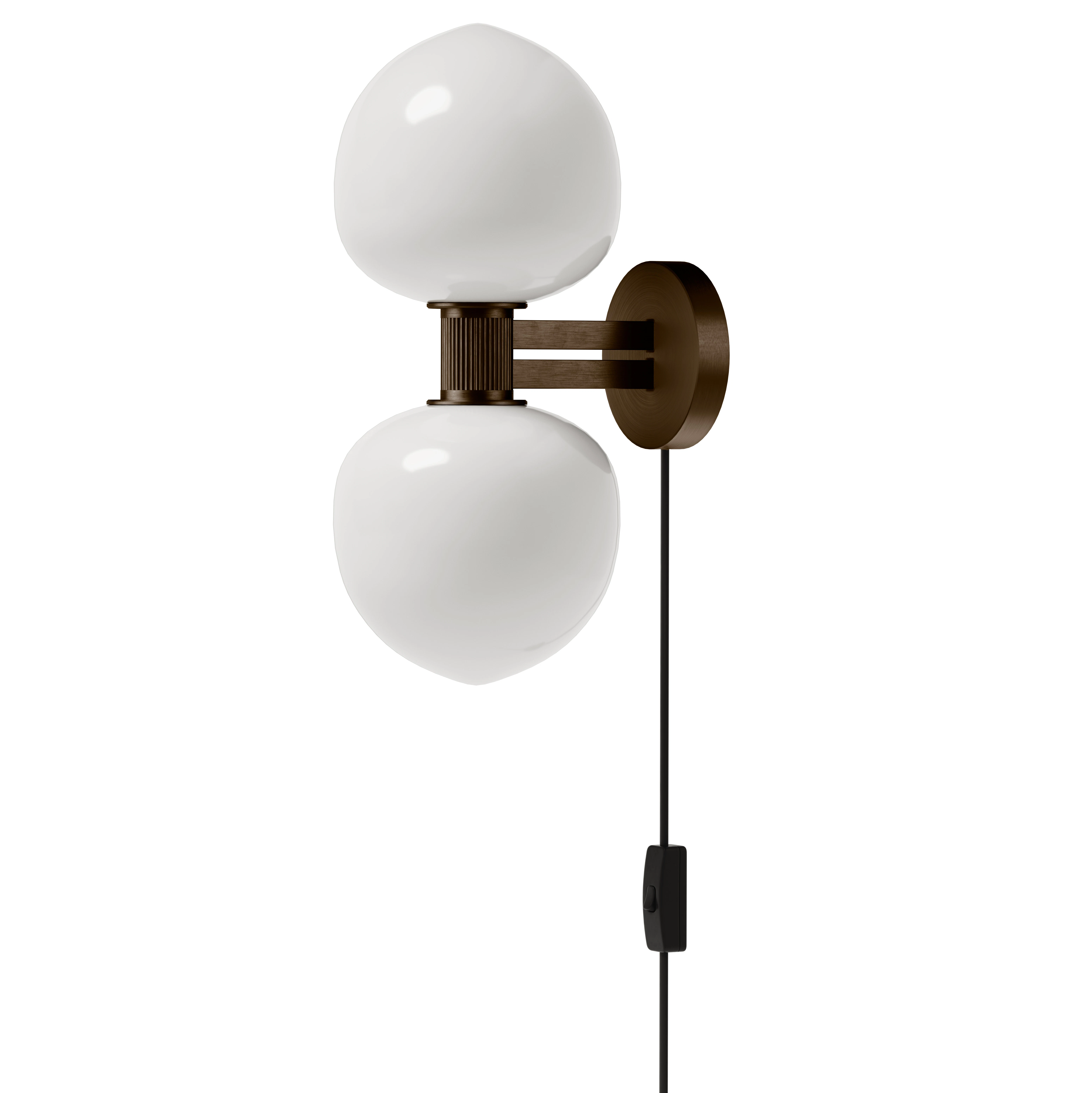 Lyfa Memoir 120 Ii Vägglampa - Vägglampor Aluminium Brons