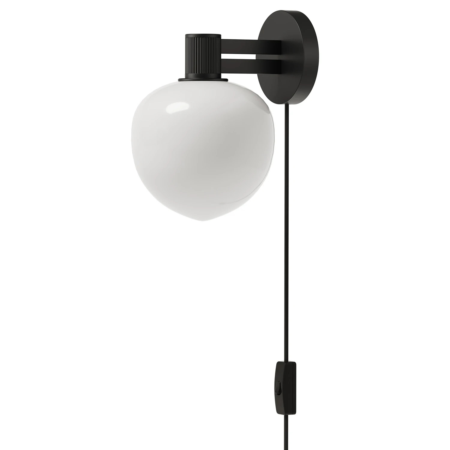 Lyfa Memoir 120 V&auml;gglampa - V&auml;gglampor Aluminium Svart