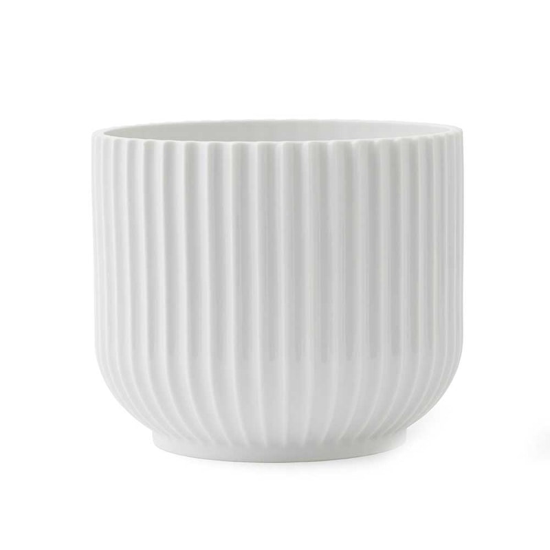 Lyngby Blomkruka Medium, Vit