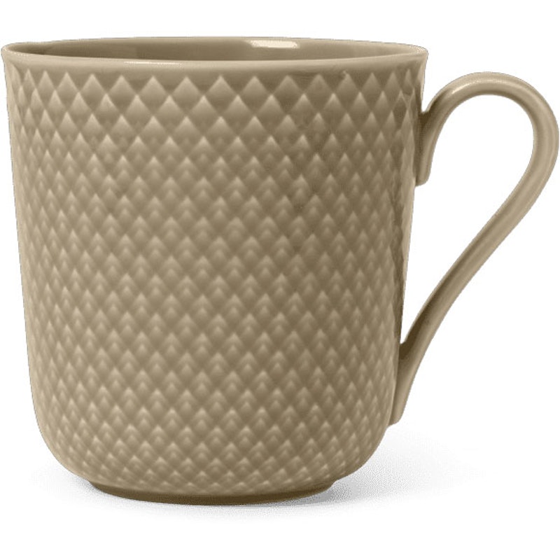 Rhombe Earth Mugg 39 cl, Clay