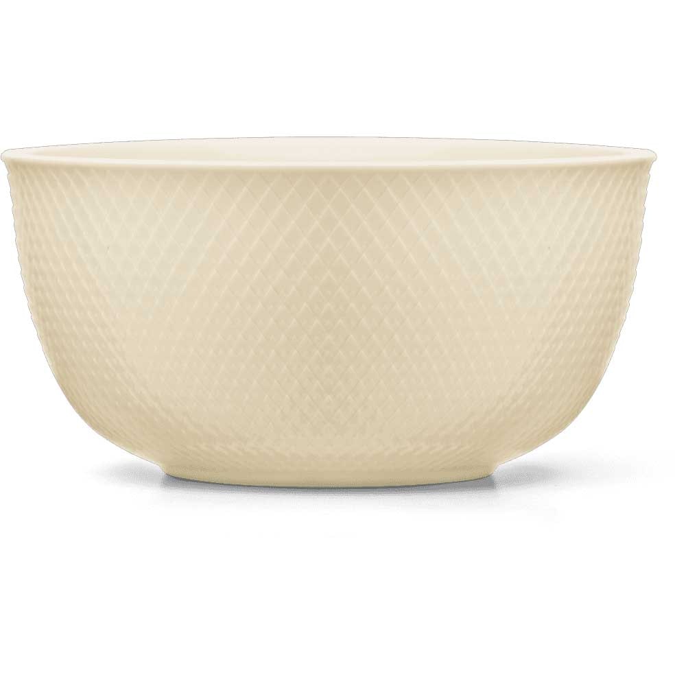 Lyngby Porcel&aelig;n Rhombe Earth Serveringssk&aring;l 22 Cm - Serveringssk&aring;lar Porslin Marble