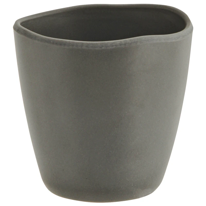 Eco Sustainable Melaminkopp 8 cm, Mörkgrå