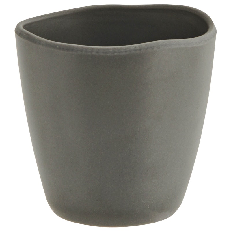 Eco Sustainable Melaminkopp 8 cm, Mörkgrå