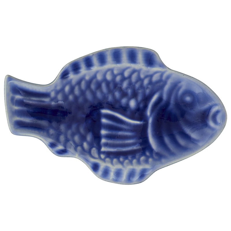 Fat Fisk 21,5 cm, Blå
