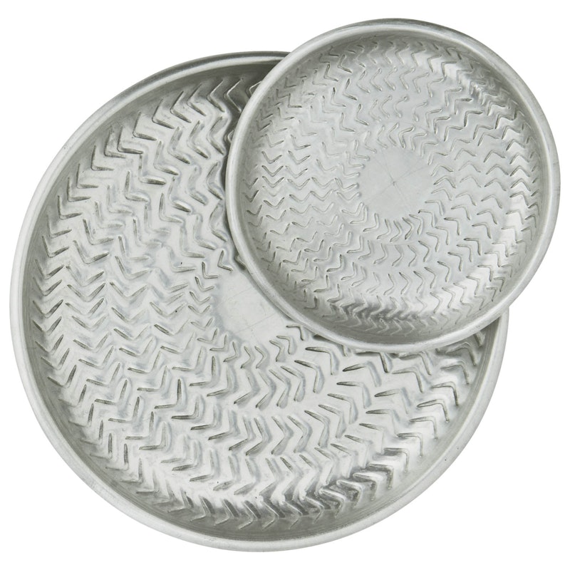 Hamrad Bricka Aluminium 2-pack, 10 & 15 cm