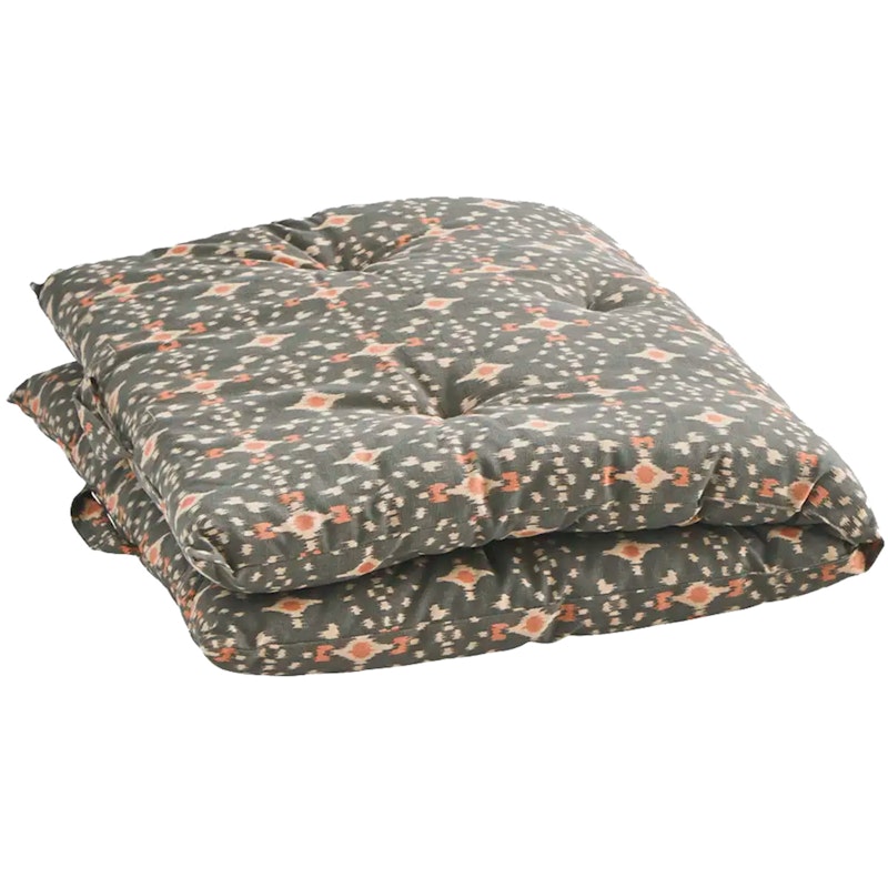 Printed cotton mattress Sittdyna 60x100 cm, Ecru